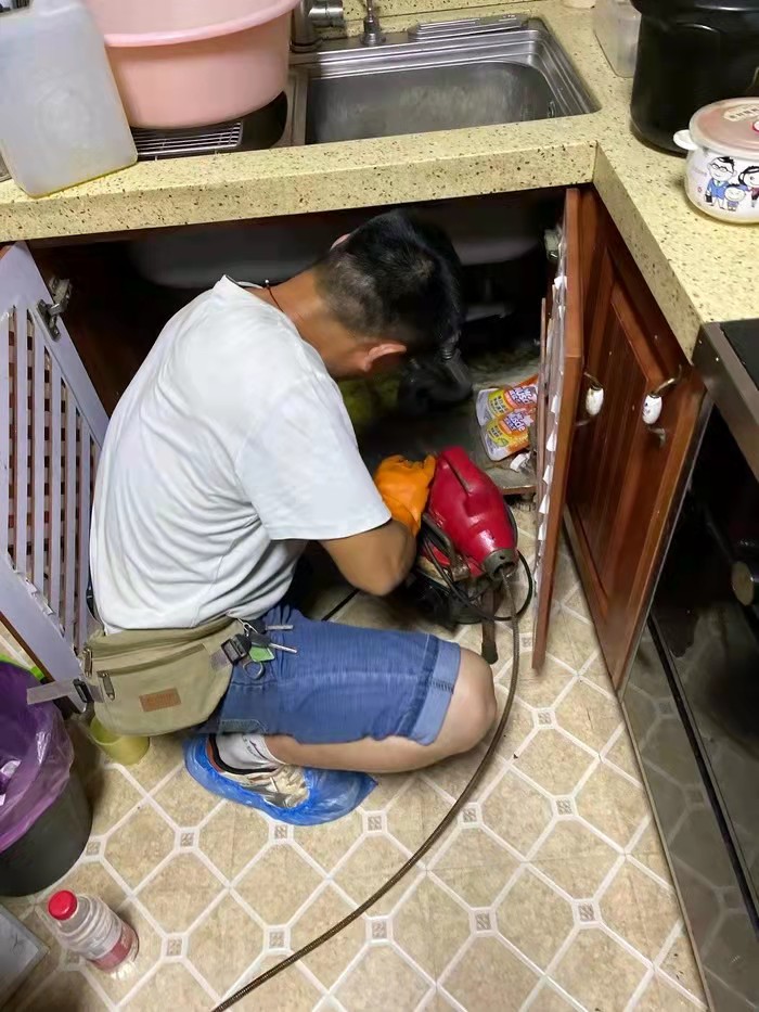 张金镇通下水道